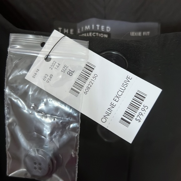 NWT The Limited Black Collection Lexie Fit 10 Long Trousers - Picture 3 of 7